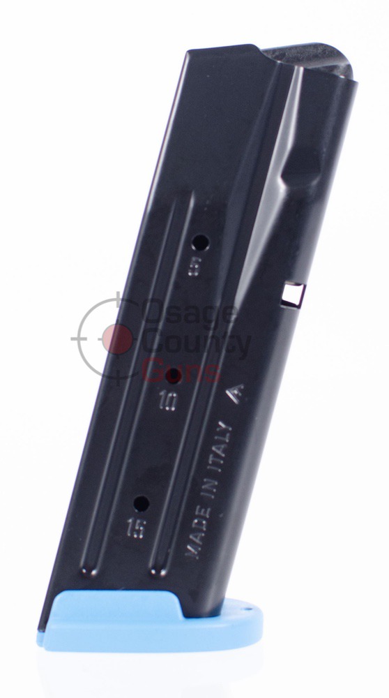 Sig Sauer P320 P250 Compact 9mm Magazine (Blue Basepad) - 15rd