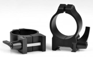Warne 30mm, QD, Medium Matte Rings