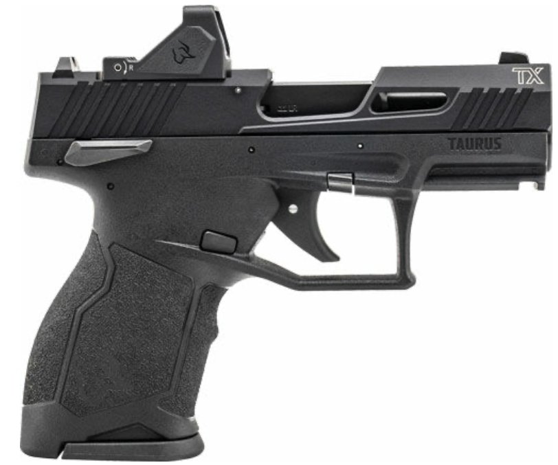 Taurus TX22 Compact w/ Optic, .22LR, 3.6", 13rd