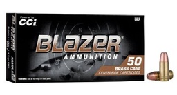 [5203] CCI Blazer Brass 9MM 147GR FMJ  50rd / box