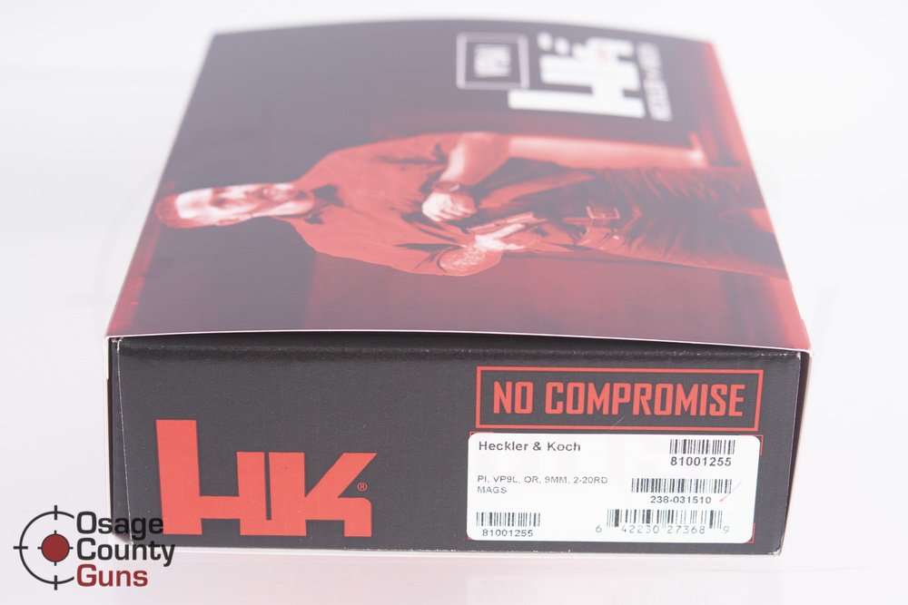 Heckler & Koch HK VP9A1 L OR 9MM 5" 20RD BLK