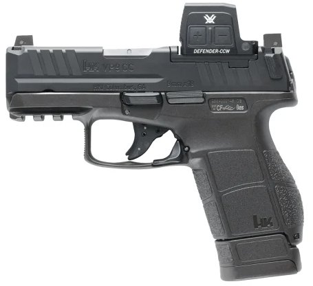 HK VP9CC OE w/ Vortex Defender, 9mm, 3.13", 10/12rd