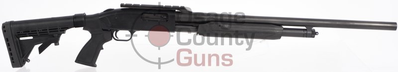Mossberg 500, 12GA, 24" Rifled, Pistol Grip / Telescoping Stock - USED