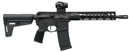 [PM400-556N-11B-FORGE] SIGM400, 5.56 NATO, PISTOL, 11.5IN, FORGE, BLK, SEMI, ROMEO-MSR GEN II, BSL BRACE, AL MLOK HG, (1) 30RD MAG