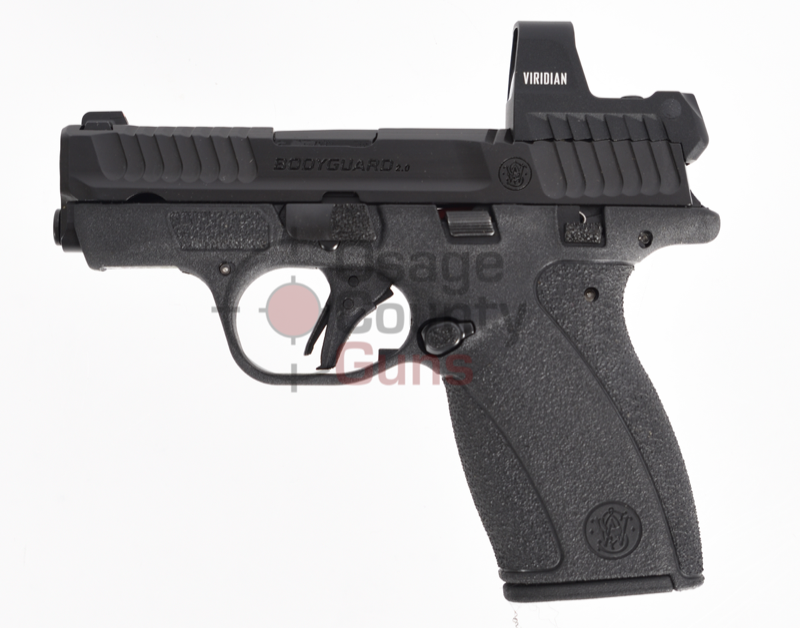 S&W Bodyguard 2.0 TS with Viridian RFX1 Green Dot, .380 ACP, 10 & 12rd — 14785