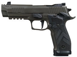 [226X5-9-LEGION-SAO-10] P226, 9MM, 4.4IN, LEGION, SAO, ADJUSTABLE SIGHTS, TXG GRIP, (3) 10RD STEEL MAG, MAGWELL, COMP
