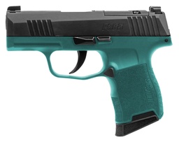 [365-9-BXR3-BB] SIG Sauer P365 Bahama Breeze 9mm 3.1" Teal/Blk Optic Ready (2) 10rd — 365-9-BXR3-BB