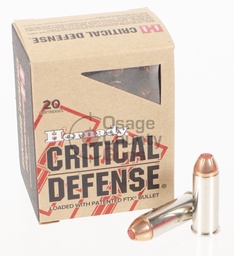 [90700] Hornady Ammo, 165gr FTX, 44spl, 20rd