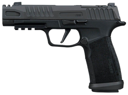 [365XF-9-COMP] SIG P365, 9MM, 3.7IN, STRIKER, X-RAY 3, MOD POLY GRIP, (1) 17RD (2) 21RD MAG, OPTIC READY, MAGWELL, COMPENSATOR