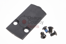[8902182] SIGHT PLATE COVER, P365X-380, POLYMER, W/ SCREWS, BLK