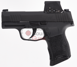 [W365-9-BXR3P-RXSL] SIG P365, 9MM, 3.1IN, NITRON, BLK, STRIKER, X-RAY 3, POLYMER GRIP, (2) 10RD STEEL MAG, ROMEO-X SIG-LOC