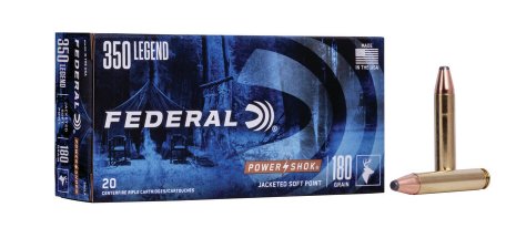 FEDERAL 350 LEGEND 180GR POWER-SHOK  SP, 20RD BOX