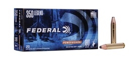 [350LA] FEDERAL 350 LEGEND 180GR POWER-SHOK  SP, 20RD BOX