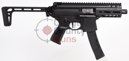 [RMPX-4B-9-35-SBR] SIGMPX, 9MM, SBR, 4.5, BLK, SEMI, FOLDING STOCK, AL MLOK HG, (1) 35RD MAG