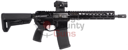 [RM400-556N-11B-FORGE-SBR] SIGM400, 5.56 NATO, SBR, 11.5IN, FORGE, BLK, SEMI, ROMEO-MSR GEN II, TELE STOCK, AL MLOK HG, (1) 30RD MAG