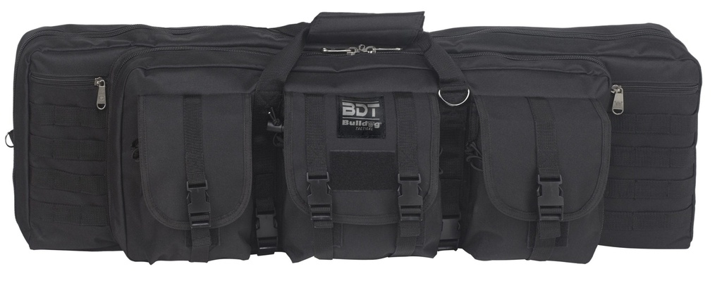 Bulldog BDT Tactical Double Rifle Bag 43" Black — BDT60-43B