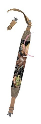 Bulldog Deluxe Padded 1" Rifle Sling w/ Swivels AP Camo — BD815S