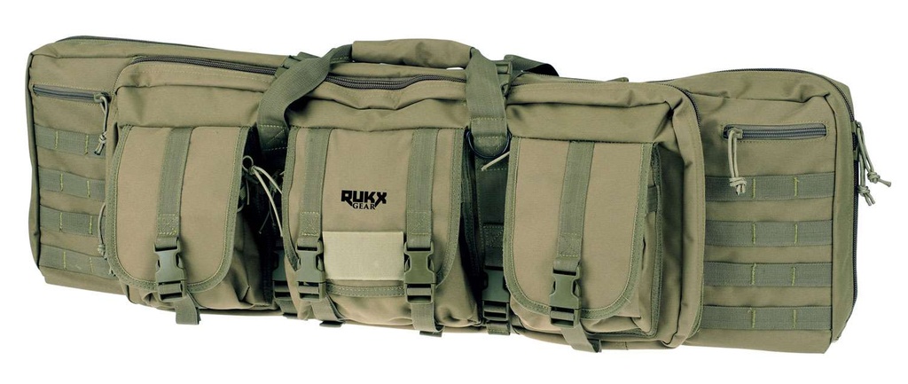 ATI Rukx Gear 36" Tactical Double Gun Case - Green