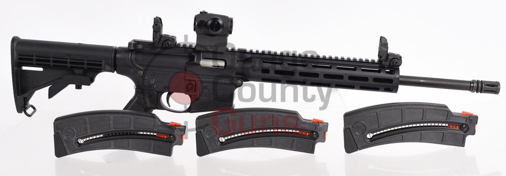 Smith & Wesson M&P15-22, .22LR, Used Smith & Wesson S&W M&P15-22, .22LR, 16", 3x Mags, SIG Romeo5 Red Dot