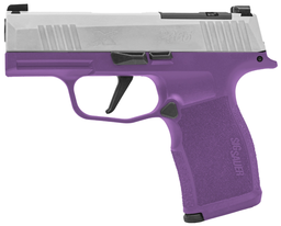 [365X-9-TXR3-PR] Sig Sauer P365X Purple Rain, 9MM, 3.1IN, X-RAY 3, (2) 12RD, OPTIC READY