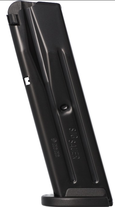SIG MAGAZINE, P211, P320, 9MM, 10RD, STEEL, FULL, EXTENDED BASE PLATE, BLK