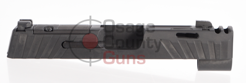 SLIDE ASSY, P365, X-SERIES, 9MM, 3.1IN, XRAY3 SIGHTS, SPECTRE, INTEGRATED COMPENSATOR, BLK