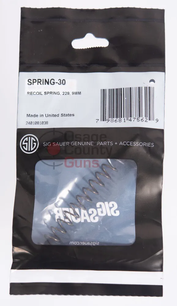 Sig Sauer P229 9mm Recoil Spring