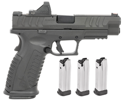 [XDME94510BHCOSP-PAC] Springfield Armory XD(M) ELITE OSP TACTICAL RACK W/FIBER OPTIC, 10 MM, 4.5in, BLK,  4-16 mags