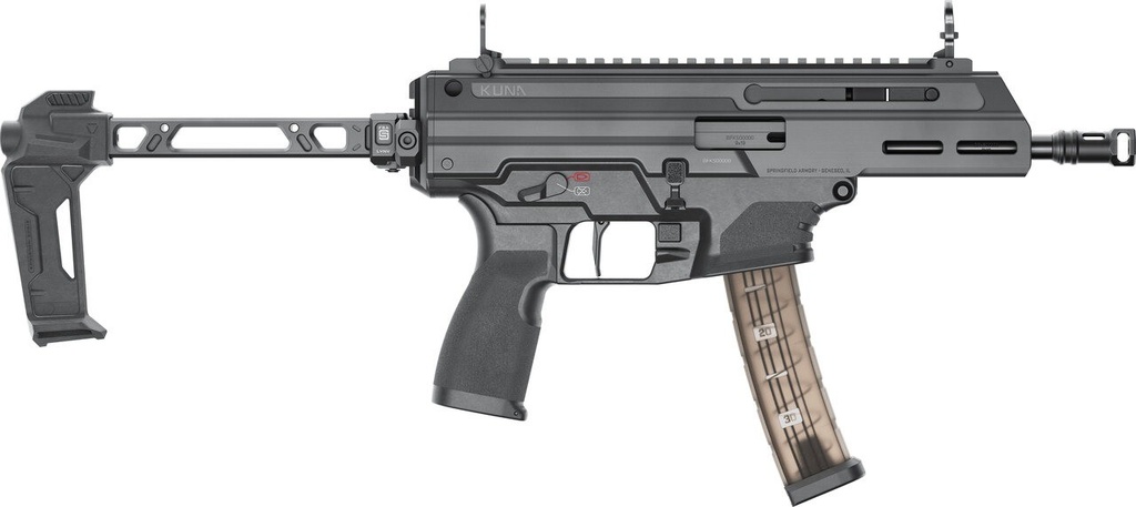 Springfield Armory Kuna .40 S&W Pistol, Strike Industries FSA, Black — KN90640B-FSA
