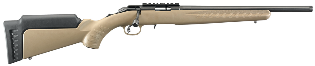 Ruger RUGER AMERICAN 22LR 10-SHOT 16" MATTE FDE COMPOSITE