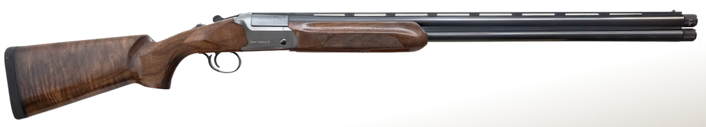 Akkar USA AKKAR 820 OPEN COUNTRY, 20GA, 28IN, 3 IN, HI GLOSSY OXYCAP STEEL, WALNUT STOCK, 5 EXT CHOKES