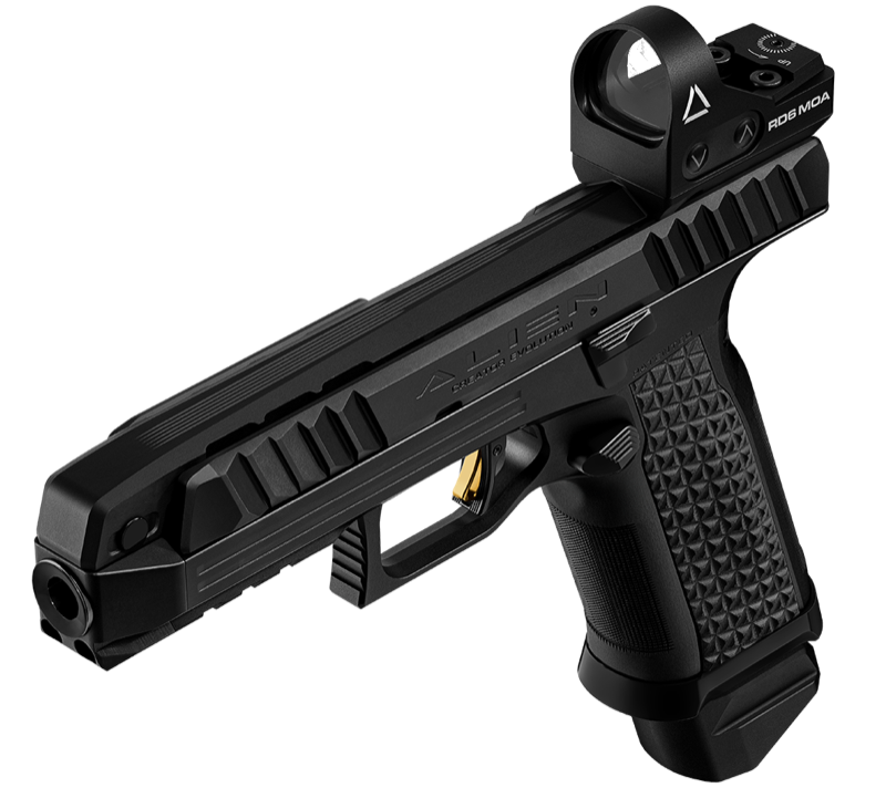 Laugo Arms Alien Creator All-Black Limited Edition - Pro Kit - 17rd Magazines