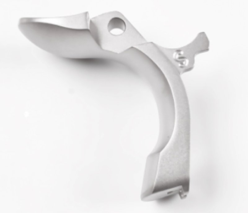 Nighthawk Custom Safety, Grip, Drop-In, Stainless, Fully Mac