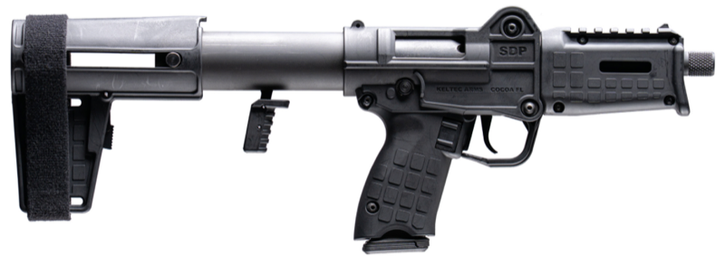 Kel-Tec KELTEC SUB-SDP 9MM 6" 17RD BRACE BLK