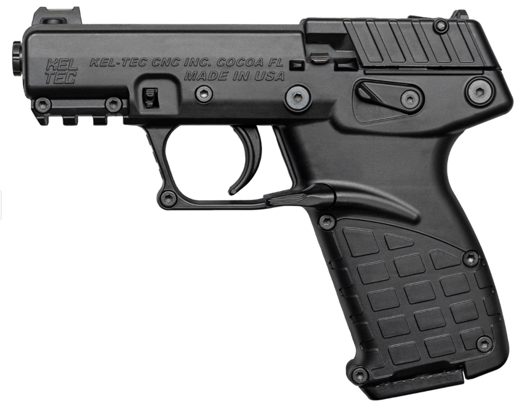 KelTec P17 .22 LR Black 16rd Threaded Barrel — P17BBLK
