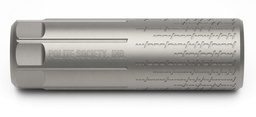 [22TI-001] Polite Society Temperance .22 Rimfire Suppressor, 3 oz Titanium, 1/2x28 Direct Thread