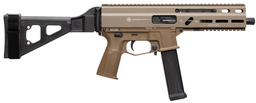 [197892030038] Global Ordnance Grand Power Stribog SP10A3 10mm 8" Sub Pistol SBT Brace FDE