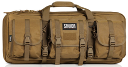 [RB-2412DG-V1-TN] Savior Dark FDE American Classic Shorty Double Rifle Bag, 24" Long