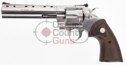 [PYTHON-SP6WTS-E] Colt Python 6" .357 Magnum Stainless Wood Grips — PYTHON-SP6WTS-E
