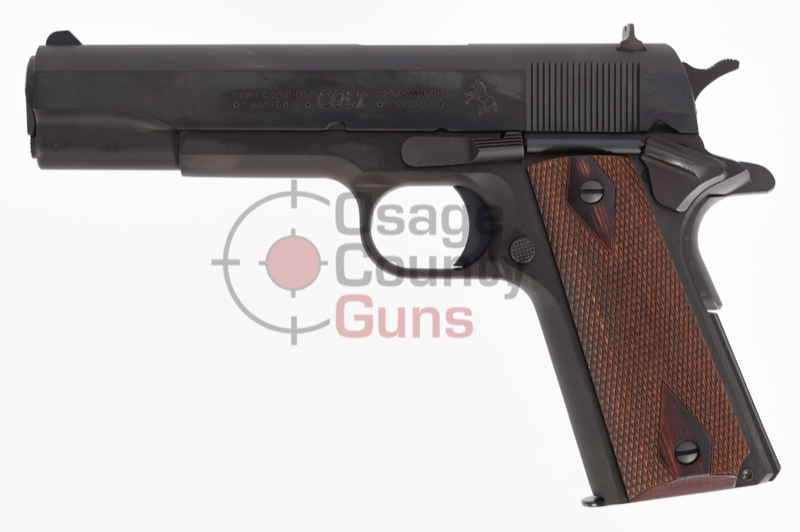 Colt Government Classic 5" Nat Match Barrel  .45 Series 70 Blued — O1911C-EC