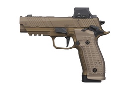 [226X-9-AGENCY-RXSL] SIG Sauer P226X Agency 9mm 3.8" Compensated Pistol with ROMEO-X SIG-LOC PRO, Bronze, (3) 20rd Mags - 226X-9-AGENCY-RXSL
