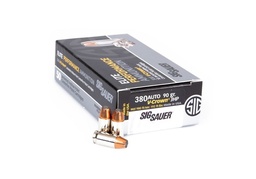[E380A1-50] Sig Sauer V-Crown - 90gr - 380 ACP - 50rds