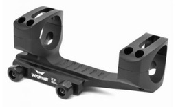 [LRSKEL1TW] Warne 20MOA, Extended Skeletonized 1 inch MSR Mount, Black