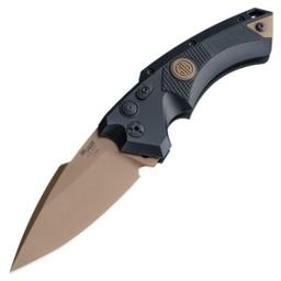[Hogue-36530] SIG EX-A05 Emperor Scorpion Automatic Folder: 3.5" SPB - FDE PVD Finish, Matte Blk AL Sld Blk G10