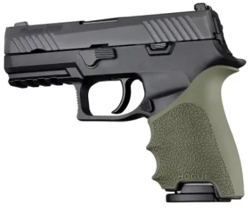 Hogue Grips, HandAll BGS Sig Sauer P320 Comp OD Grn