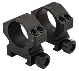 [SOA10013] Sig ALPHA1 SCOPE RINGS, 30MM, HIGH PROFILE 1.12IN. , ALUM, SIG HUNTING, COMPLETE SET, MATTE BLK