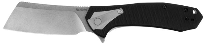 Kershaw Bracket 3455 Black - 8Cr13MoV - 3.4" - Cleaver