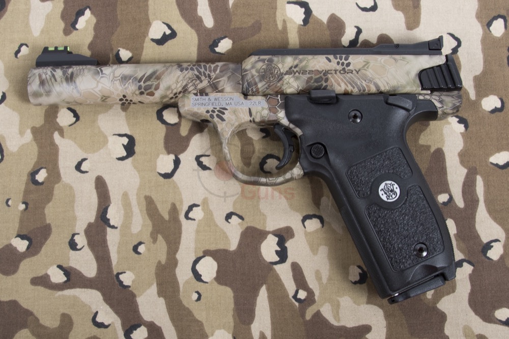S&W SW22 Victory Kryptek Camo, .22LR, 5.5" BBL, 10rd
