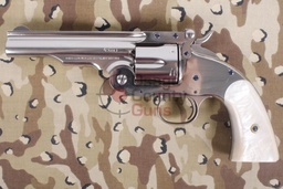 [348571] Uberti 1875 Top Break No. 3 Nickel, .45 Colt, 5" BBL, 6rd
