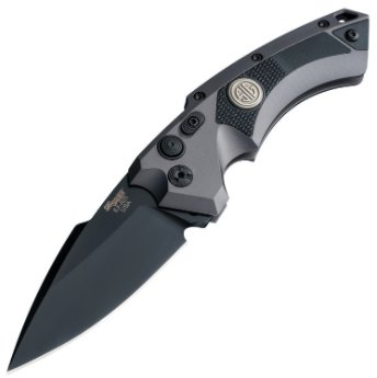 Hogue Knife, EXA05 Sig Tac Fld 3.5 SPB Blk Al Gry